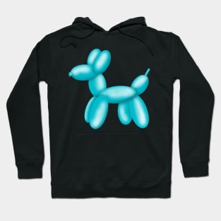 Blue balloon dog Hoodie